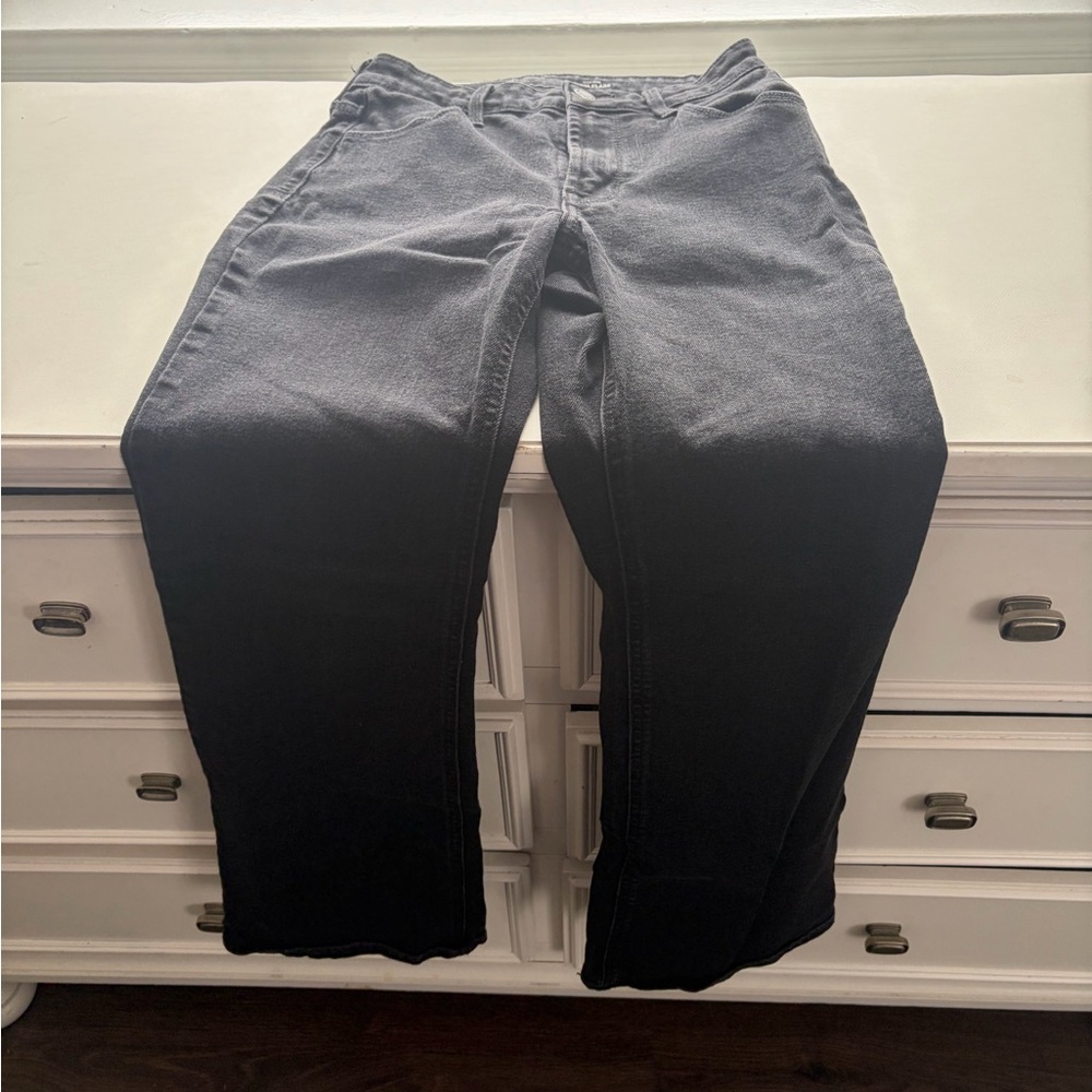 Old Navy High-Rise Black Flare Jeans